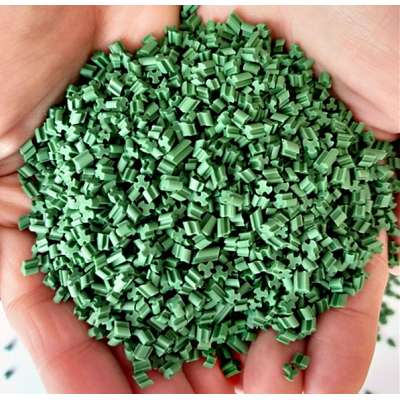 Eco-friendly Green TPE rubber granules for football Turf Infills FN-L-1811081