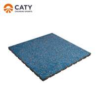 High Quality Shock Absorpiton Gym Rubber Floor Mat High Elastic Rubber Gym Flooring